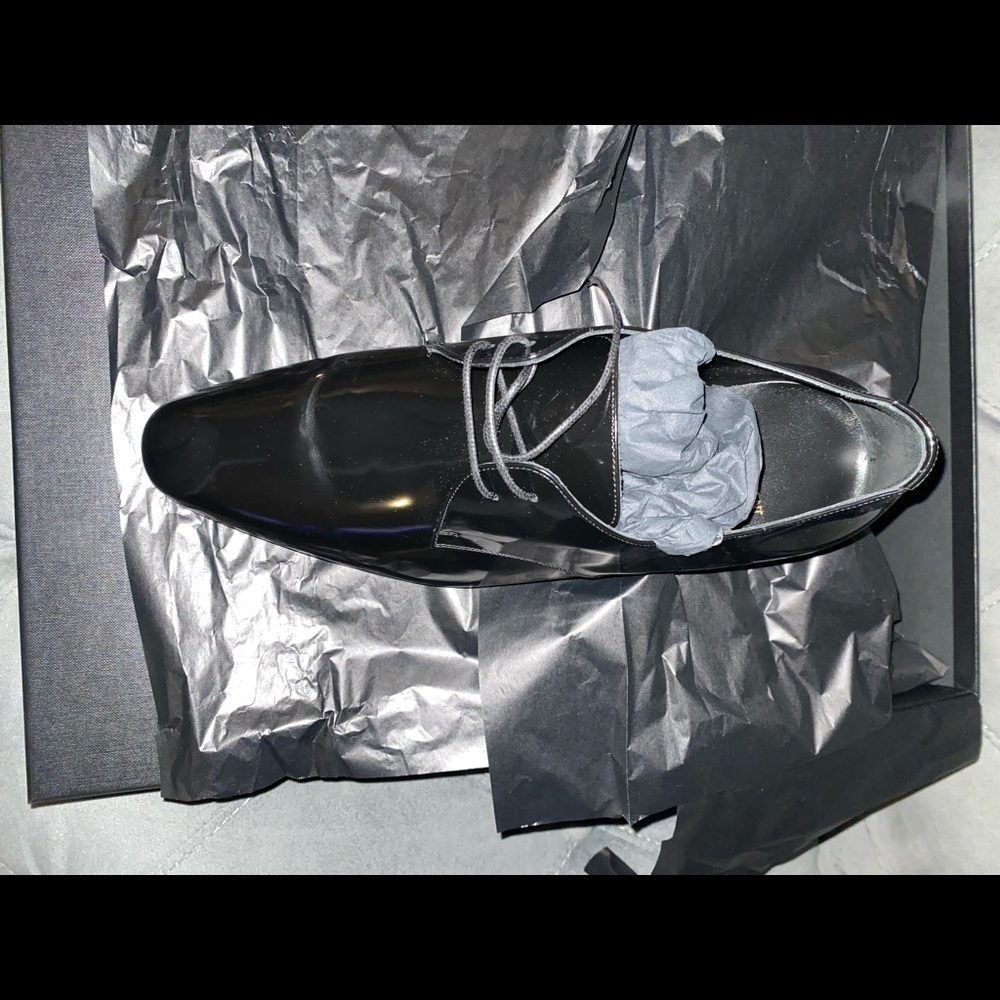 Saint Laurent black derby’s